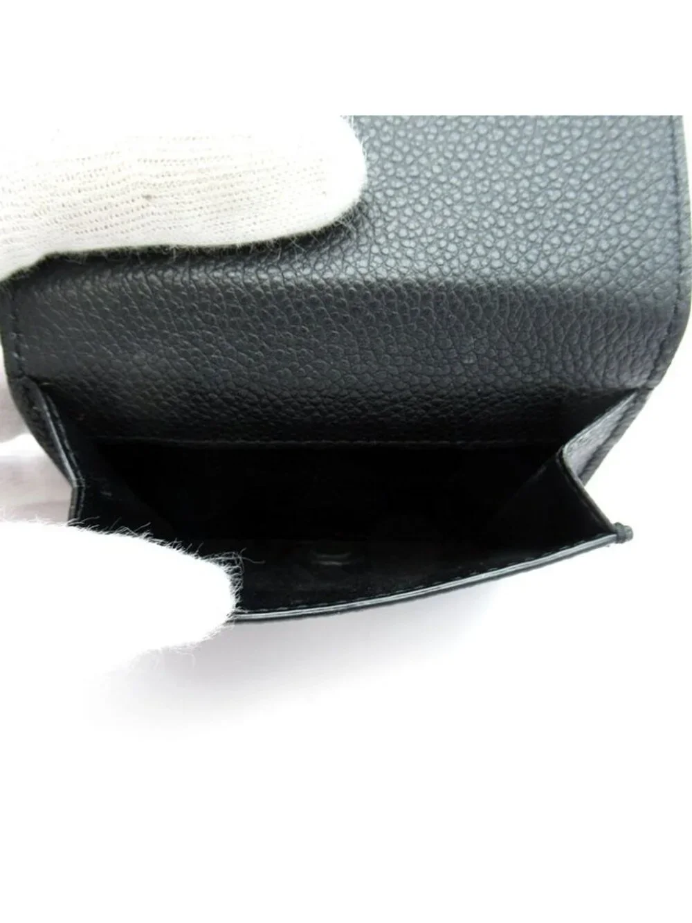 ★SOLD★ Saint Laurent Yves Tiny Wallet Calf Black - Picture 5 of 7